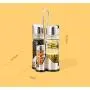 Kitchen Storage Containers Stainless Steel Glass Jar, Dining Table Spice Rack Set Four-Piece Set, Creative Sauce Vinegar Bottle Kitchen Storage Containers Stainless Steel Glass Jar, Dining Table Spice Rack Set Four-Piece Set, Creative Sauce Vinegar Bottle