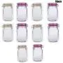 Kiode Storage Bags, Reusable Storage Snack Sandwich Bags, Freezer Plastic Bags Jar Shape Large for Snack Sandwich