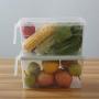 Rectangle Food Storage Containers Kitchen Portable Storage Box PP Material Refrigerator Food Preservation Box Kangsanli (Light Green)