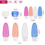 Selizo 12 Pcs Travel Bottles Travel Containers Silicone Travel Bottles Lotion Travel Containers Leakproof Squeeze Bottle for Toiletries Cosmetic Shampoo