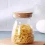 UPKOCH Glass Storage Jar Kitchen Food Storage Canisters Container With Airtight Lid 550ml UPKOCH Glass Storage Jar Kitchen Food Storage Canisters Container With Airtight Lid 550ml
