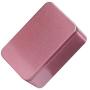 Yardwe Rectangular Tinplate Tea Tin Mini Tea Container Coffee Sugar Storage Box for Loose Tea 13x8x6cm(Pink)