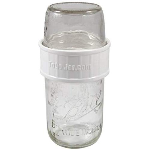 ToGoJar Set with Mason Jars - Mason Jar Storage & Food On The Go