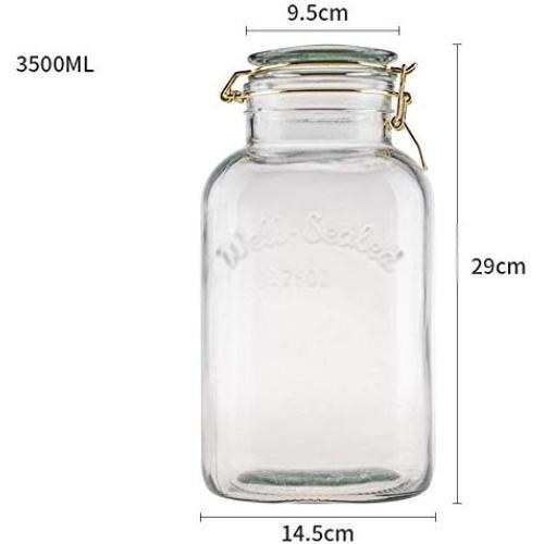 Yl Ly Sealed Cans Storage Tanks Kitchen Storage Tanks Food Glass Jars Dry Goods Storage Tanks Large Household Large