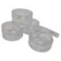 Clear Plastic Makeup Lip Balm 10 Gram Packaging (Pack of 100)