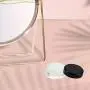 Bouteilles vides Houseables 3g, 3 ml, 50 pièces, BPA Free, Contenants en plastique, Pots ronds noirs avec couvercle à vis, Petite bouteille 3g, pour maquillage, fard à paupières, vernis à ongles, poudre, peinture, bijoux.