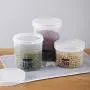 Kitchen Food Storage Plastic Container With Lids Sealing Pot Milk Powder Jar (B)