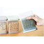 humidifier Kitchen Grain Storage Tank, Transparent Food Storage Box, Stackable Spoon Sealed can