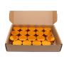 Pinklife 5g Glass Jar Cosmetic Containers 19 pcs Refillable Round Makeup Pots Lip Blam Cream Sample Jars Bottles With Gold Lids