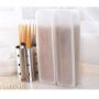 BRUIO Spaghetti Storage Box Noodle Container Airtight Rectangular Tall Food Storage Container Noodle Pasta Canister Jar 3PCS