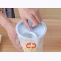 Nianchu Rice Beans Storage Jar With Seal Cover 4 Refrigerator Food Preservation Container Plastic Kitchen Storage Box 1000ml Pink