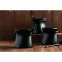 Céramique Vintage, Pot à Sucre, Pot à Sel, Pot à Poivre, Récipient de Conserve, Boîte à Épices avec Couvercle et Cuillère pour la Maison et la Cuisine – Noir Céramique Vintage, Pot à Sucre, Pot à Sel, Pot à Poivre, Récipient de Conserve, Boîte à Épices avec Couvercle et Cuillère pour la Maison et la Cuisine – Noir