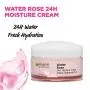 Garnier SkinActive 24H Feuchtigkeitspflege mit Rosenwasser und Hyaluronsäure, Gesichtscreme, Für Normale bis Trockene Haut, 48 ml