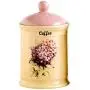 Cookie Jar Ceramic with Lids Airtight, Pottery Food Storage Containers Bpa Free Large for Kitchen Pantry Canisters Bulk Candy Store, 700mL (Color : Coffee)