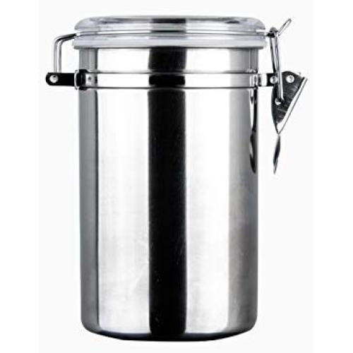 Fashionwu Sealed Canister Stainless Steel Sealed Canister Jar Coffee Sugar Tea Food Storage Container