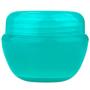 Beauticom 36 Pieces 30G/30ML (1 Oz) Teal Frosted Container Jars with Inner Liners for Scrubs, Oils, Salves, Creams, Lotions, Medication, Cosmetics - BPA Free