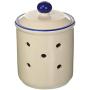Galileo Casa Marrakech Onion Jar, Ceramic, Light Blue