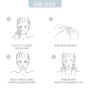 Spa Treatment iMicro Patch, Microneedle Patches with Hyaluronic Acid for Your Under Eye 2 x 4 set (8 pieces)
