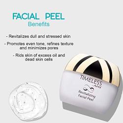 Timeless by AVANI Revitalizing Facial Peel | Enriched with Natural Plant Extracts and Vitamins E & C | Removes Dead Skin Cells, Excess Oil, Dirt, All Other Impurities - 1.7 fl. oz.