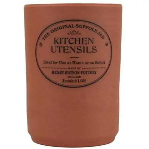 Henry Watson Terracotta Untensil Jar Storage Pot