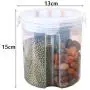 Contenant Transparent en Plastique pour Farine, Riz, Graines – Boîte de Rangement Réfrigérateur pour Alimentation, Lait en Poudre, Classement Alimentaire, Doseurs Alimentaires Contenant Transparent en Plastique pour Farine, Riz, Graines – Boîte de Rangement Réfrigérateur pour Alimentation, Lait en Poudre, Classement Alimentaire, Doseurs Alimentaires