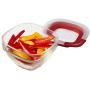 Boîtes de Rangement en Verre Rubbermaid Easy Find Lids, 1 Tasse, Rouge Course, 3 Pièces 2856009 Boîtes de Rangement en Verre Rubbermaid Easy Find Lids, 1 Tasse, Rouge Course, 3 Pièces 2856009
