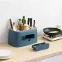 MARXIAO Kitchen Seasoning Box, Multi-Function Storage Household Kitchen Supplies Storage Box Seasoning Jar Seasoning Bottle Salt Shaker MARXIAO Kitchen Seasoning Box, Multi-Function Storage Household Kitchen Supplies Storage Box Seasoning Jar Seasoning Bottle Salt Shaker