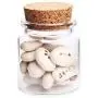 Glass Jars Bottles With Cork Stoppers 4750MM 50ML Glass Bottles Wishing Bottle Empty Sample Storage Jars with Cork Stoppers - Transparent