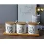 Mini Spice Jars Creative ceramic seasoning jar kitchen household spice box restaurant supplies
