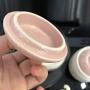 Cwg 3 Set of Ceramics Airtight Canisters Spice Jar Moisture Proof Storage Containers Tank Tea Coffee Sealed Jar SL