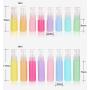 XINGZI 6PCS 30ml Macaron Color Plastic Lotion Pump Bottle Empty Portable Cosmetic Container Makeup Face Cream Facial Cleanser Travel Bottles Emulsion Essential Oil Dispenser (Color Random)