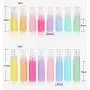 Bouteilles vides de maquillage Macaron en plastique 30ml (6 pièces) - Pompe pour lotion, conteneur portable pour cosmétiques, soins du visage, nettoyant facial, flacons d'émulsion, distributeur d'huile essentielle (Couleur aléatoire).