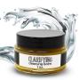 Badgerface Orange Essential Oil Cleansing Balm Night Cream Face Moisturizer and Skin Brightening, Spot Corrector for Clarifying Oily Acne Prone Skin, Men and Women 1 ounce Jar