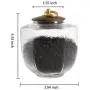 Bouteilles de Rangement de Cuisine Whteey avec Bouchon Scellé, Contenants en Verre pour Sucre, Café, Graines Bouteilles de Rangement de Cuisine Whteey avec Bouchon Scellé, Contenants en Verre pour Sucre, Café, Graines