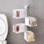 Multi-purpose Punch-free Wall-mounted Spice Box Condiment Box for Talent Kitchen