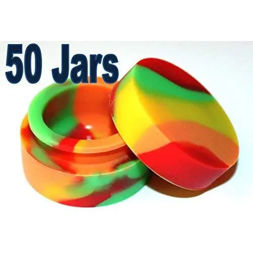 50 Récipients de Rangement en Silicone Antiadhésifs + Outil de Sculpture TitanOwl Intérieur Luc, Mat, Antiadhésif, Alimentation (Ratsa)