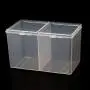 Milue Remover Paper Makeup Cotton Pad Storage Box Rhinestone Nail Art Tools Container