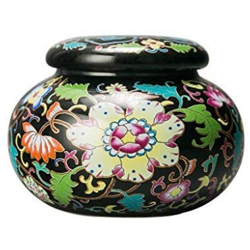 Cereal Containers Creative Ceramic Tea Cans, Household Kitchen Storage Moisture-proof Cans, 150mL Containers (color : N, Size : A)