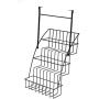 Household Storage Box Coated Iron Wire 3-Tier Elevated Spice Jars Bottles Rack Kitchen Storage Shelf Organizer for Bathroom Kitchen