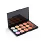 Kit de Maquillage Pure Vie 15 Couleurs : Crème Contouring et Highlighting, Correcteur Caméléon + Poudre Fond de Teint, Correcteur et 11 Pinceaux de Maquillage. Kit de Maquillage Pure Vie 15 Couleurs : Crème Contouring et Highlighting, Correcteur Caméléon + Poudre Fond de Teint, Correcteur et 11 Pinceaux de Maquillage.
