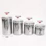 Food Storage Jars Stainless Steel Airtight Sealed Canister Coffee Flour Sugar Tea Container Holder Best Price,12.5Cm Food Storage Jars Stainless Steel Airtight Sealed Canister Coffee Flour Sugar Tea Container Holder Best Price,12.5Cm