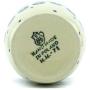 Polish Pottery Jar with Lid 4-inch