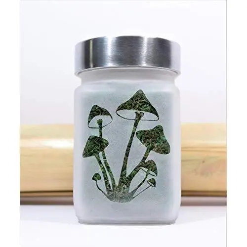 Bocal de stockage pour herbes, design champignon magique, accessoires de stockage d'herbes, cadeaux de Noël & bocal de stockage original. Bocal de stockage pour herbes, design champignon magique, accessoires de stockage d'herbes, cadeaux de Noël & bocal de stockage original.