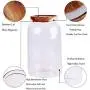 Large Glass Food Canisters, 93 FL OZ(2750ml) Kitchen Serving Stoarge Container with Airtight Bamboo Lids, BPA-Free Cereal Dispenser Jars for Spaghetti Pasta, Powder, Spice, Tea, Coffee(8.8inch high) Large Glass Food Canisters, 93 FL OZ(2750ml) Kitchen Serving Stoarge Container with Airtight Bamboo Lids, BPA-Free Cereal Dispenser Jars for Spaghetti Pasta, Powder, Spice, Tea, Coffee(8.8inch high)