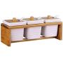 TNKML Ceramic Spice Storage Bottles Jars Kitchen Tools Set Japanese-Style Combination Packages Home Decoration Wedding Gift