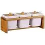 TNKML Ceramic Spice Storage Bottles Jars Kitchen Tools Set Japanese-Style Combination Packages Home Decoration Wedding Gift