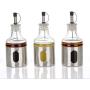 Seasoning Bottle Home Kitchen, Stainless Steel Seasoning Jar Set Kitchen Storage Container Oil Salt And Can Combination