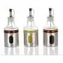 Bouteille d'Assaisonnement pour Cuisine, Ensemble de Pots à Condiments en Acier Inox pour Rangement de Cuisine, Combinaison Huile, Sel et Assaisonnements. Bouteille d'Assaisonnement pour Cuisine, Ensemble de Pots à Condiments en Acier Inox pour Rangement de Cuisine, Combinaison Huile, Sel et Assaisonnements.