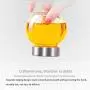 Portable Design Seasoning Bottle Home Kitchen, Stainless Steel Glass Transparent Seasoning Jar Glass Kitchen Storage Accessories Sealed Food/Spice/Pepper/Salt Storage Tank Kitchen Supplies