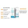 goPure Eye Gel - with Plant Stem Cells, Matrixl 3000, Aloe Vera - 1oz